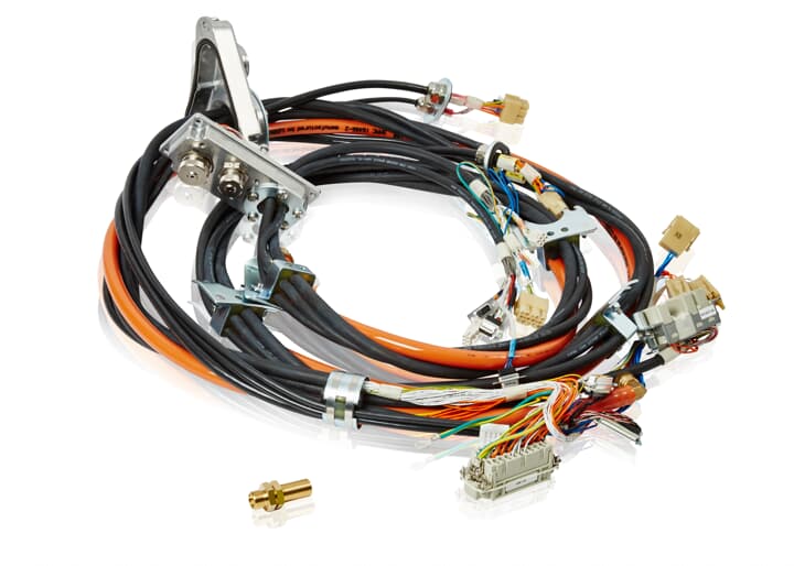 ABB机器人配件 ABB配件原厂型号 3HAC037799-001 Manipulator Cable harness, Profibus