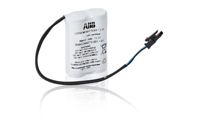 ABB配件Battery Unit 原厂型号3HAC044075-001 ABB配件官方质保 - ABB机器人配件大全