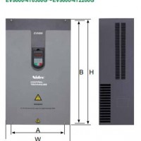 尼得科EV5000通用矢量闭环变频器，55KW,EV5000-4T0550G