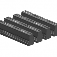 SIMATIC S7-1200，备件 镀锌输入/输出接线盒 CPU 1217C 输入端一侧 （4 个，每个 16 个螺栓
