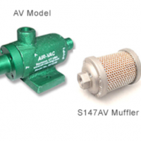 真空发生器：AVR、AV、RAV 系列（美国螺纹）AV Model