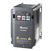 台达 小型矢量控制变频器 C200系列 VFD004CB21A-20 0.4kW, 230V/ 单相, 3A, 穿墙式, IP20 / UL 标准型机种