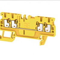 魏德米勒 直插式联接技术  A系列 直通型接线端子 订货号 2534450000 / 型号 A4C 1.5 YL