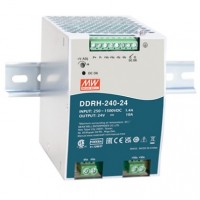 meanwell明纬 直流/直流 导轨式 240W高信赖250~1500Vdc 超宽输入导轨型DC-DC转换器  DDRH-240-12