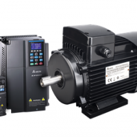 台达 11C-30CDXS2B1A永磁同步磁阻电机MSI系列, 1.1kW, 380V三相 , 3000rpm, V1 Flange (大法兰), 效率IE5